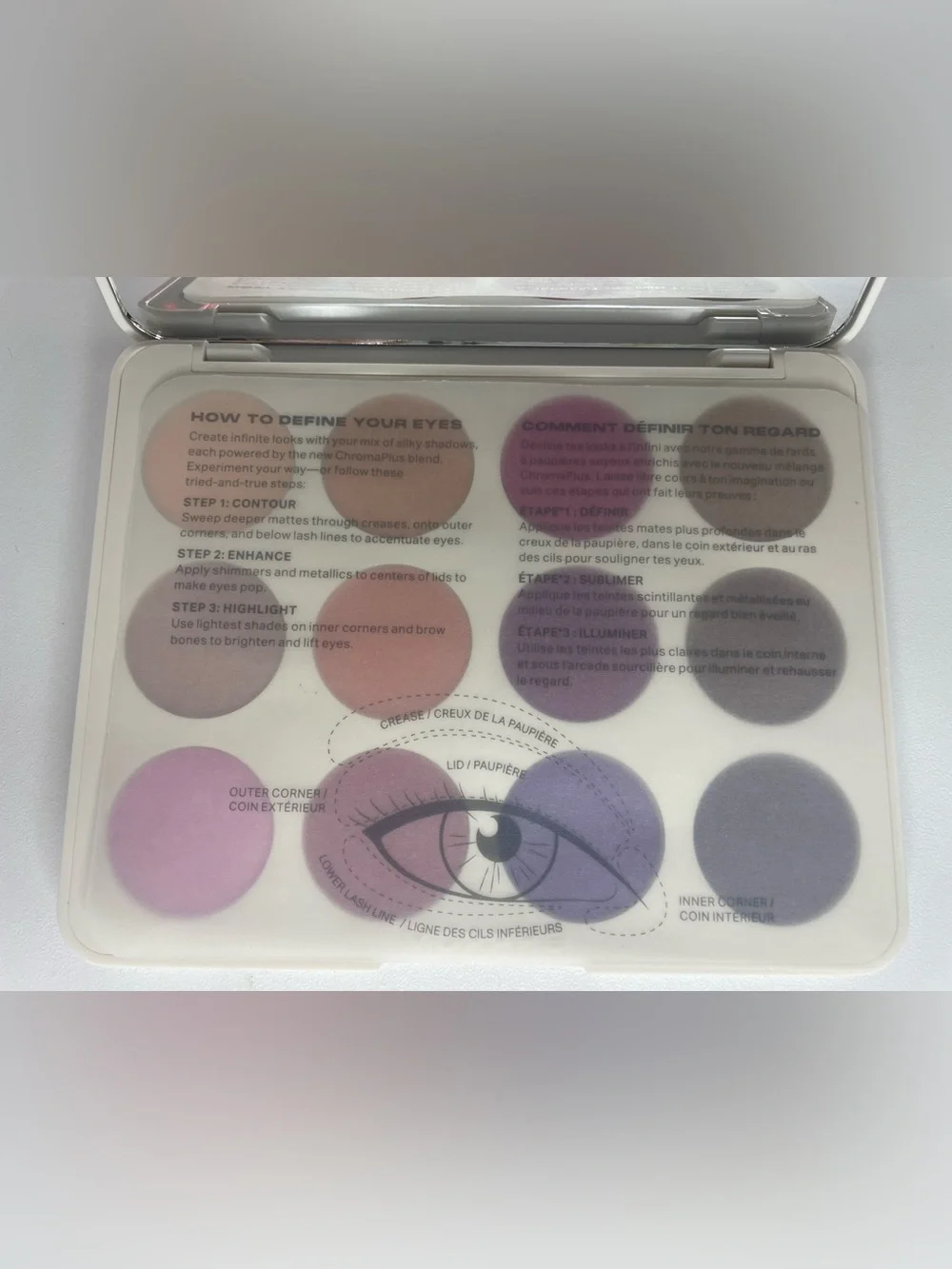 Morphe Electric Currant Eyeshadow Palette - Pink, Purple & Gold Shades